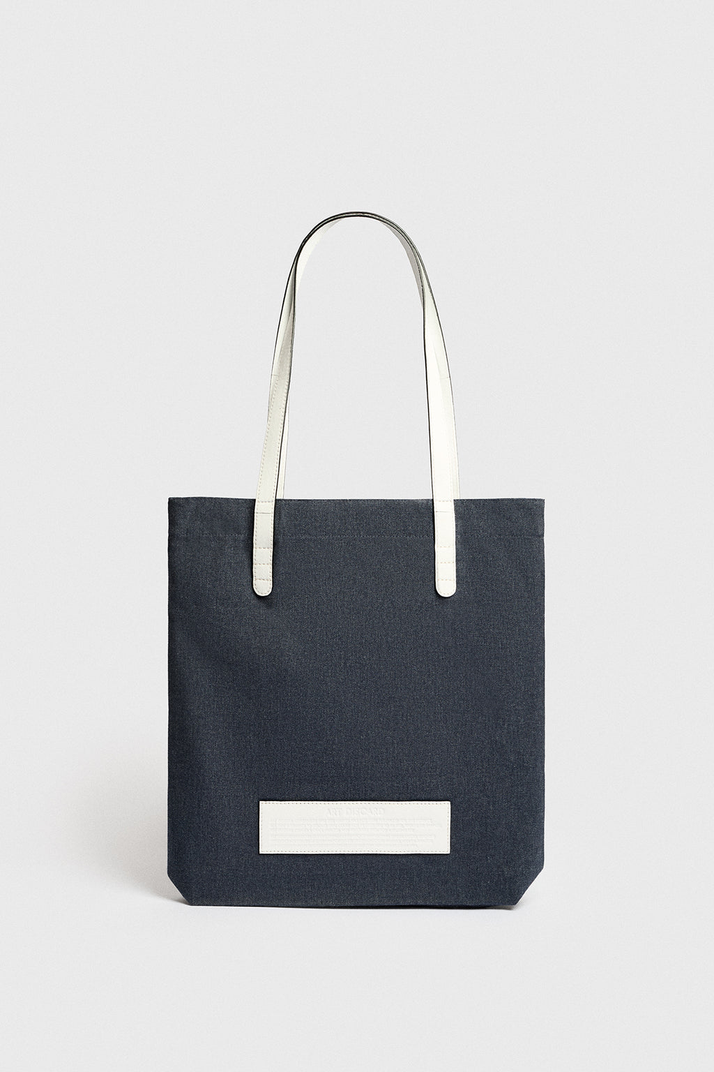 Denim-White Tote Bag