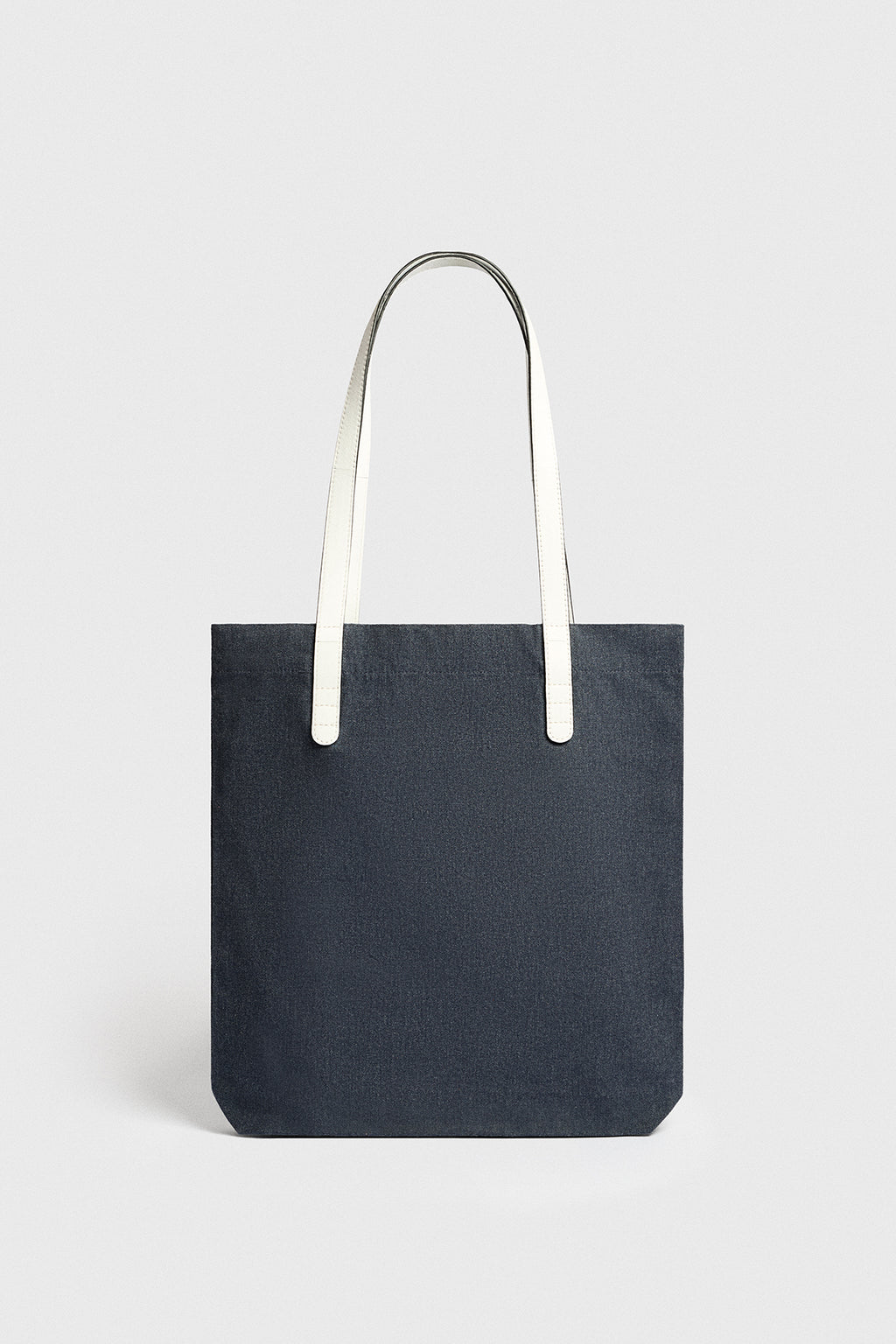 Denim-White Tote Bag