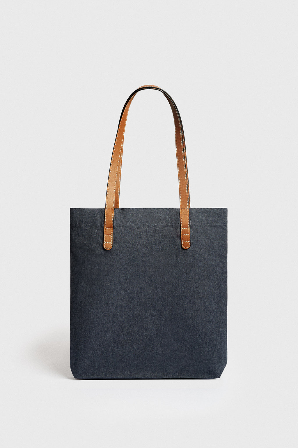 Denim-Brown Tote Bag