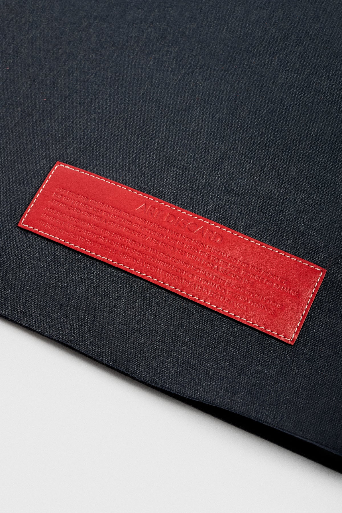 Denim-Red Grand Tote Bag